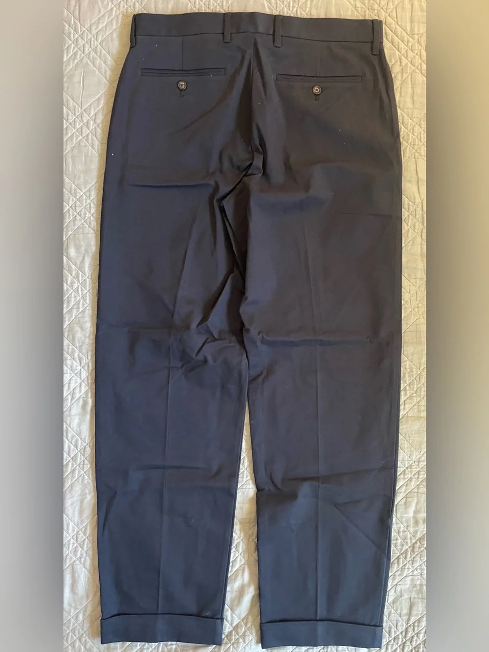 J. CREW Mercer Classic-fit trouser in Italian stretch twill Navy Size 33 CQ945